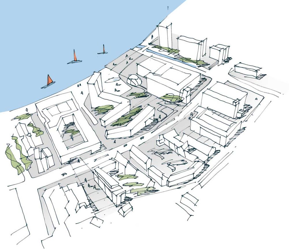 丹麦 Aalborg Waterfront 滨水区设计