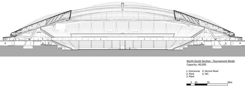 Al Janoub体育场，卡塔尔 / Zaha Hadid Architects