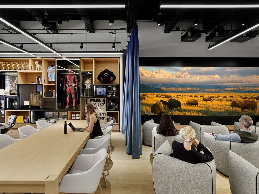 纽约·21世纪福克斯总部  Gensler