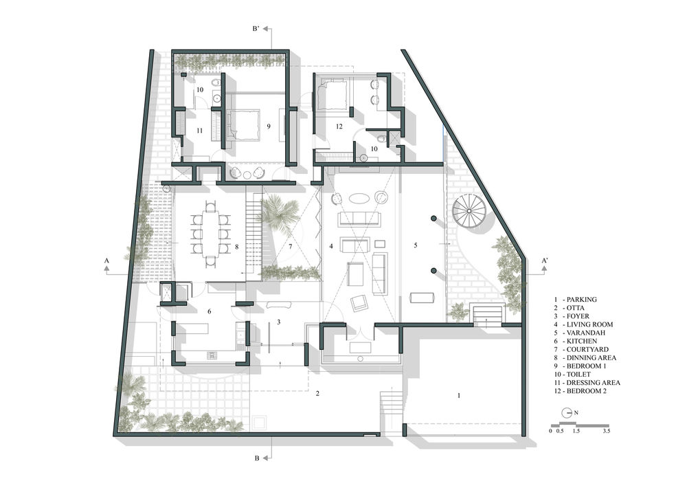 乡村里的独特存在——Sarpanch House