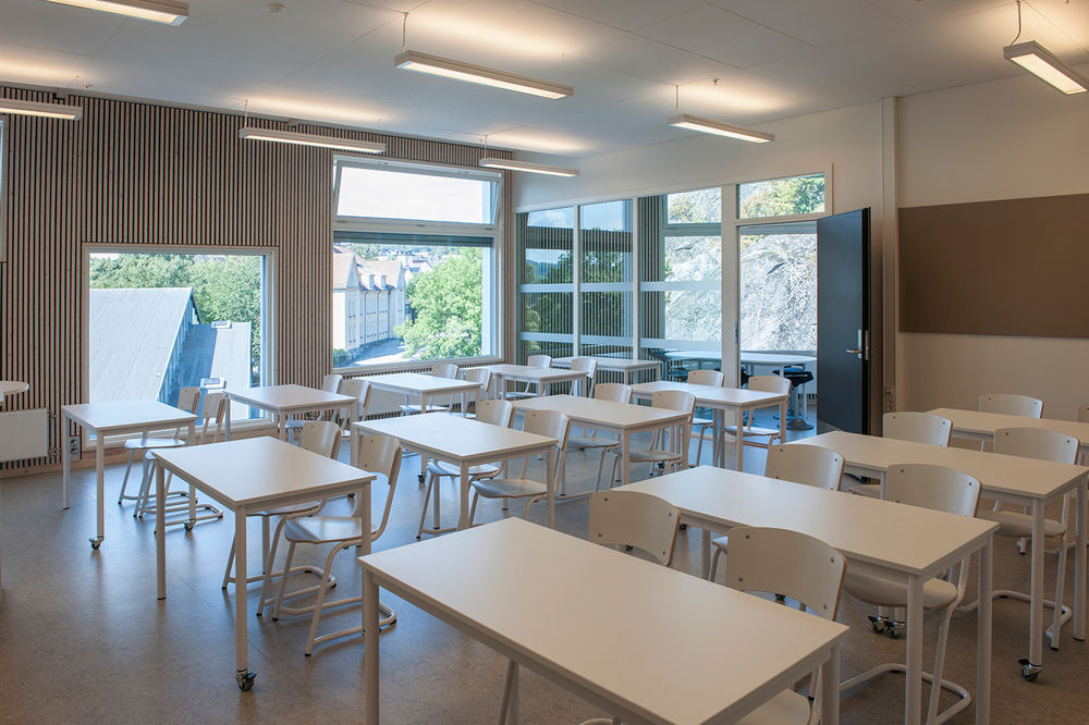 挪威 Mesterfjellet 学校 | 室内设计的教育创新