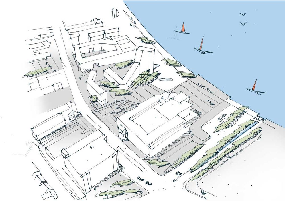 丹麦 Aalborg Waterfront 滨水区设计