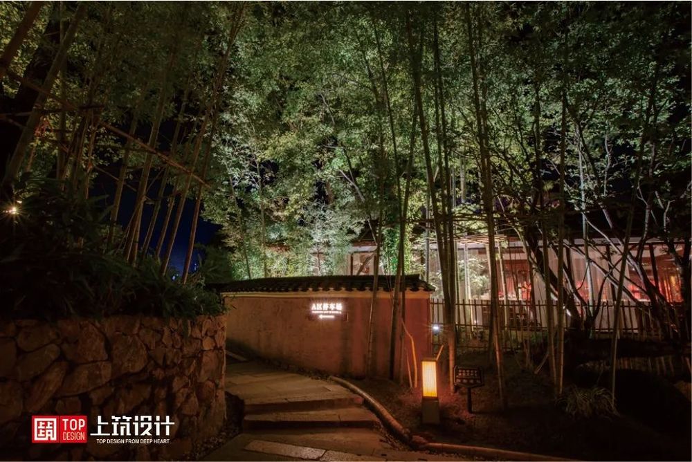 上筑出品 | 株洲晴溪庄园 | 传统庭院中的优雅灯光设计