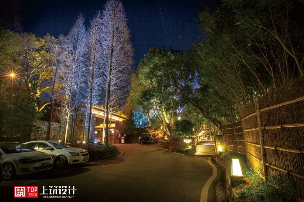上筑出品 | 株洲晴溪庄园 | 传统庭院中的优雅灯光设计