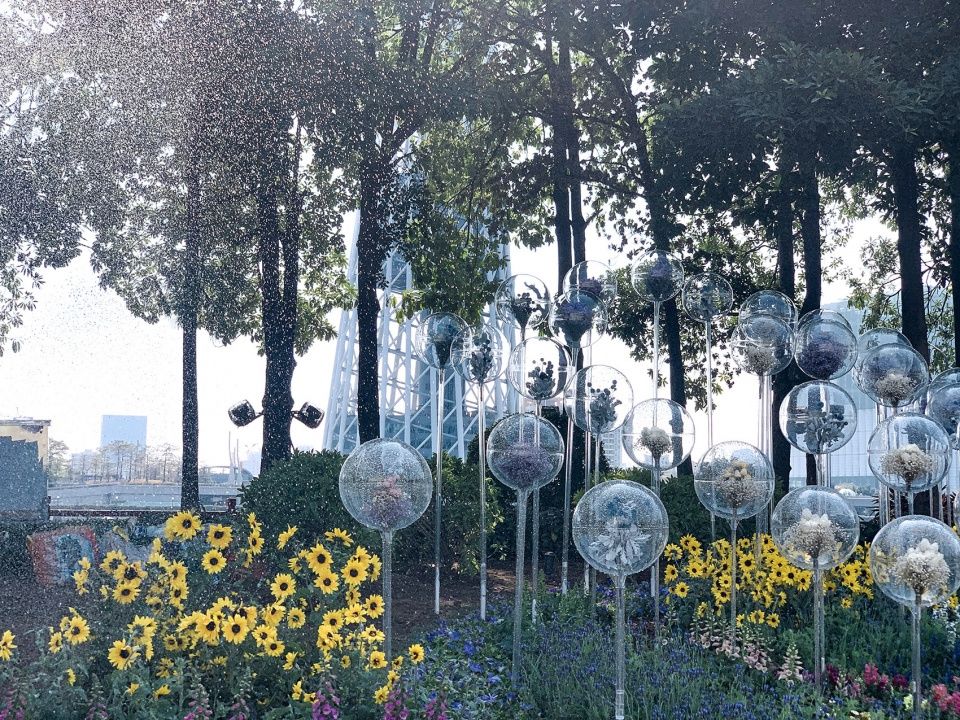 《消失的花园》 | 亚克力气球展现消失之美