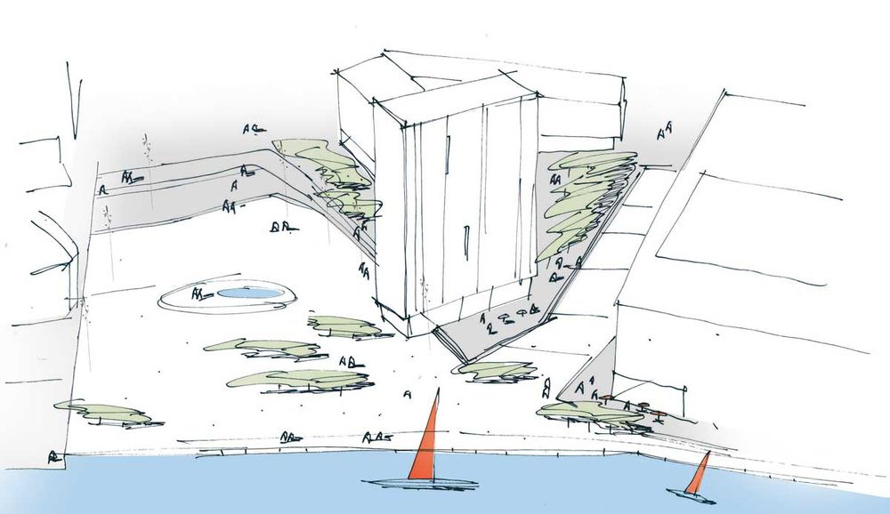 丹麦 Aalborg Waterfront 滨水区设计
