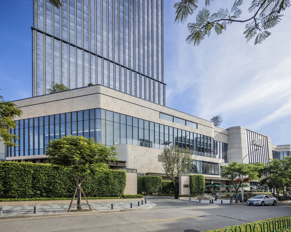 厦门 Paragon 莲华巷综合体&华尔道夫酒店 | 优雅玻璃幕墙与坚实石刻基座的完美结合
