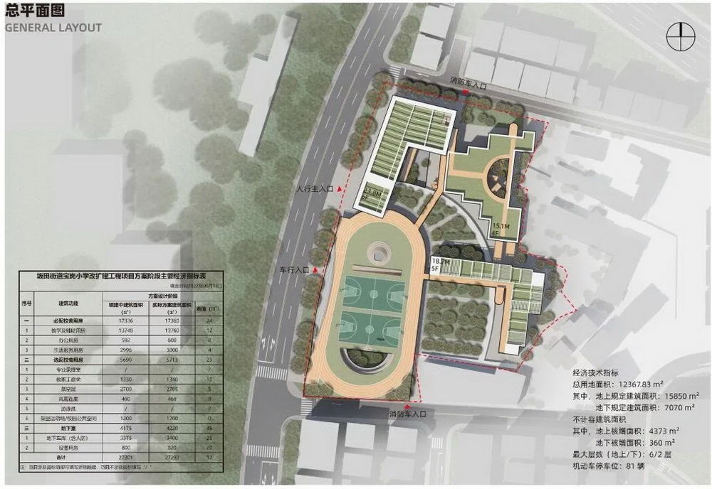 局内设计丨深圳 坂田街道宝岗小学改扩建工程  建筑设计 丨中国深圳