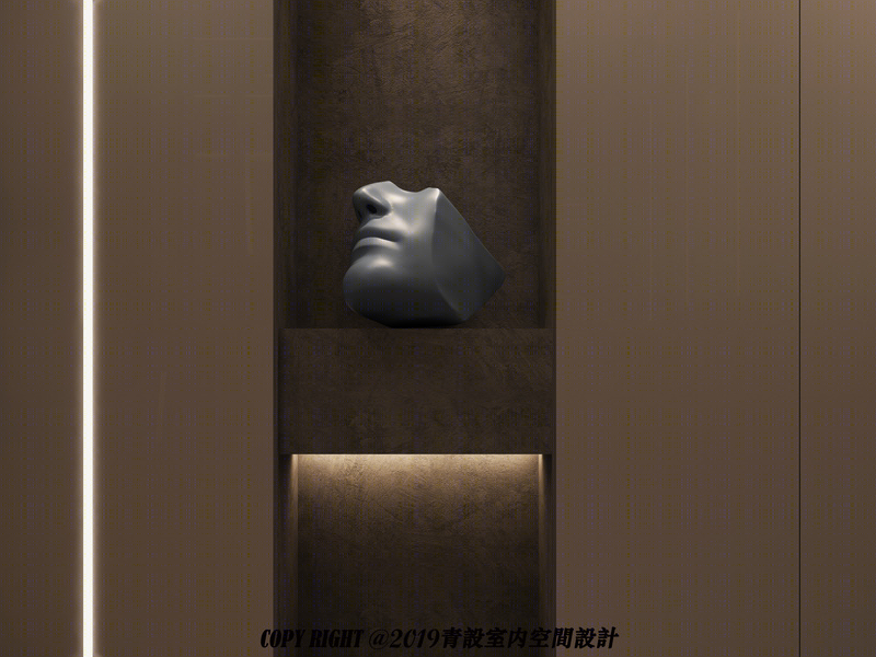 蓝点空间设计 | 点线面展示的艺术商业空间
