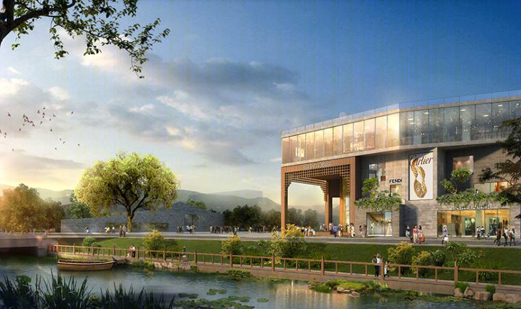沁水市“远古鱼”购物商场 | 景观与商业的完美融合