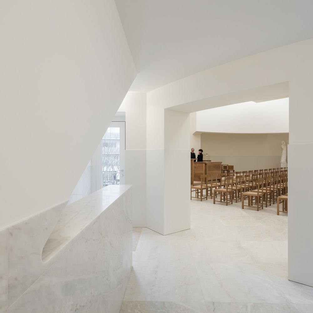 Saint-Jacques-de-la-Lande教堂，法国雷恩 / Álvaro Siza Vieira