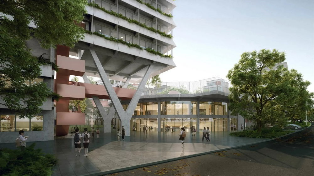 局内设计丨深圳 坂田街道宝岗小学改扩建工程  建筑设计 丨中国深圳