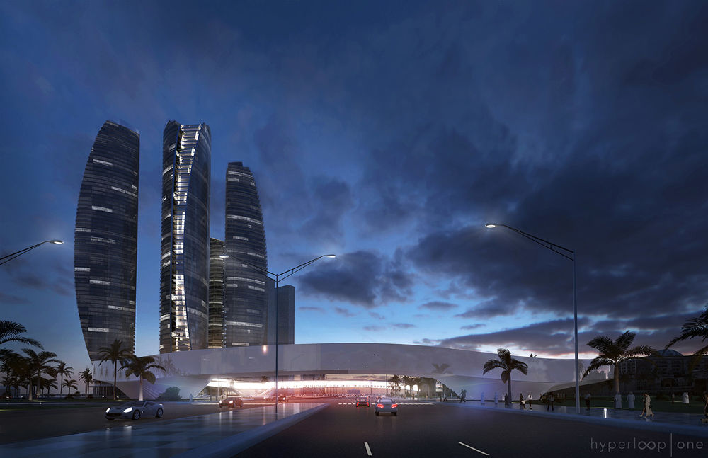 敢想敢干！音速出行 & BIG参与设计Hyperloop One城市交通系统