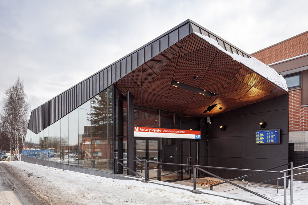 Aalto University Metro Station | ALA Architects