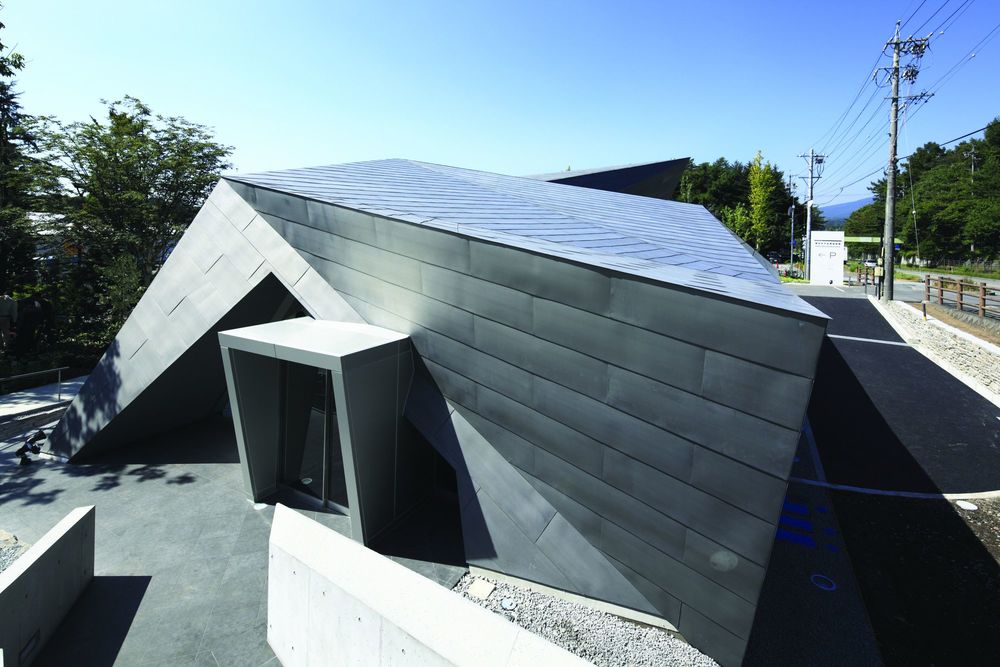 折纸艺术融入建筑设计 日本 Karuizawa 博物馆综合体