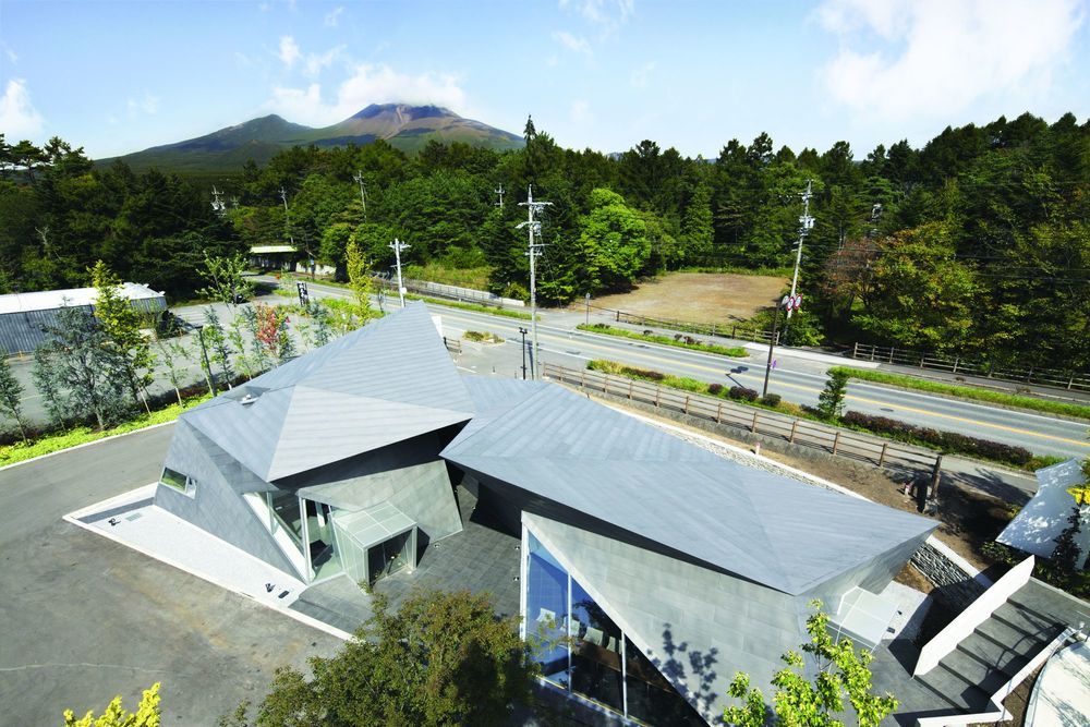 折纸艺术融入建筑设计 日本 Karuizawa 博物馆综合体