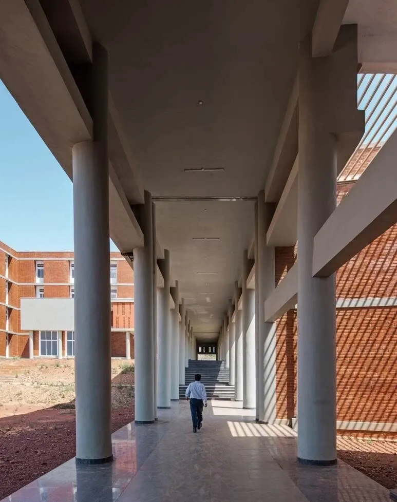 Academic block- The Sangolli Rayanna Sainik school