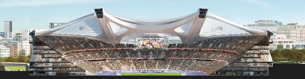 日本新国立体育场——传统与现代的融合