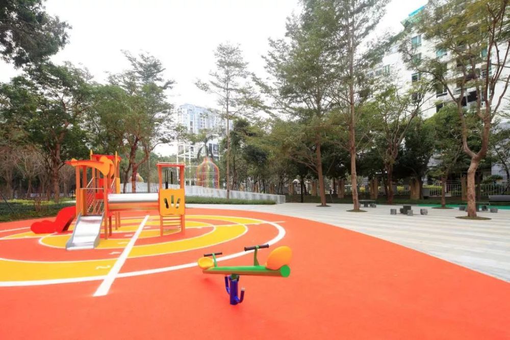 深圳福田区景田北社区公园群 | 首个社区公园群的设计魅力