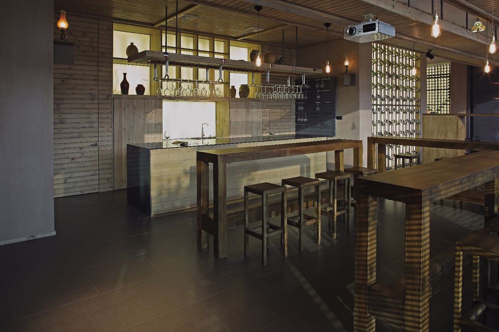 福州马尾保税区酩豪酒庄——现代简约的品酒空间