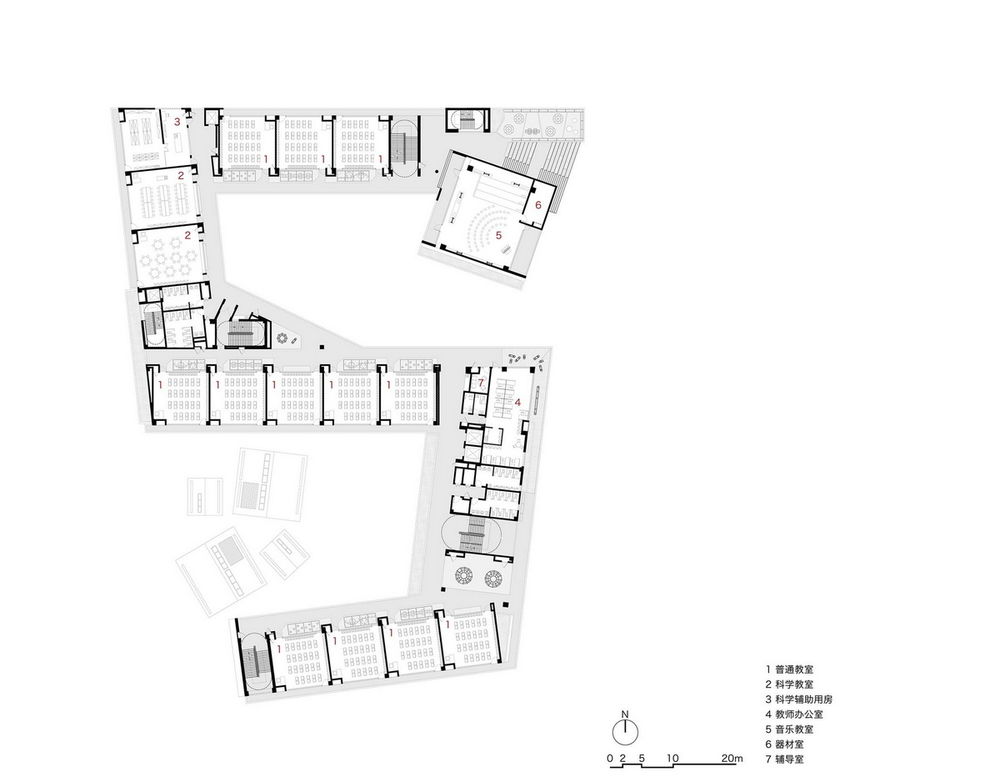 一十一建筑丨深圳福田新沙小学 建筑设计 丨中国深圳