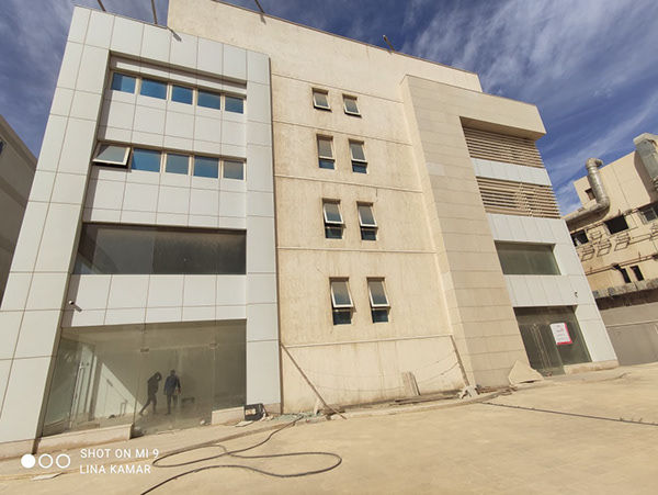 alBaraka Bank Exterior Redesign + Cafeteria Design