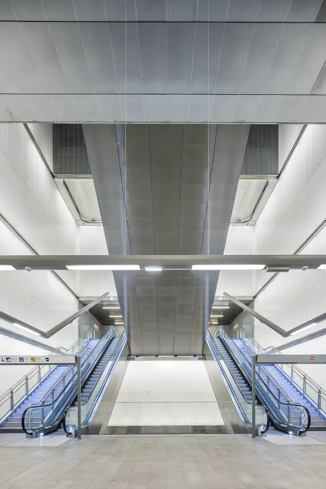 4 metro stations, line B in Rennes