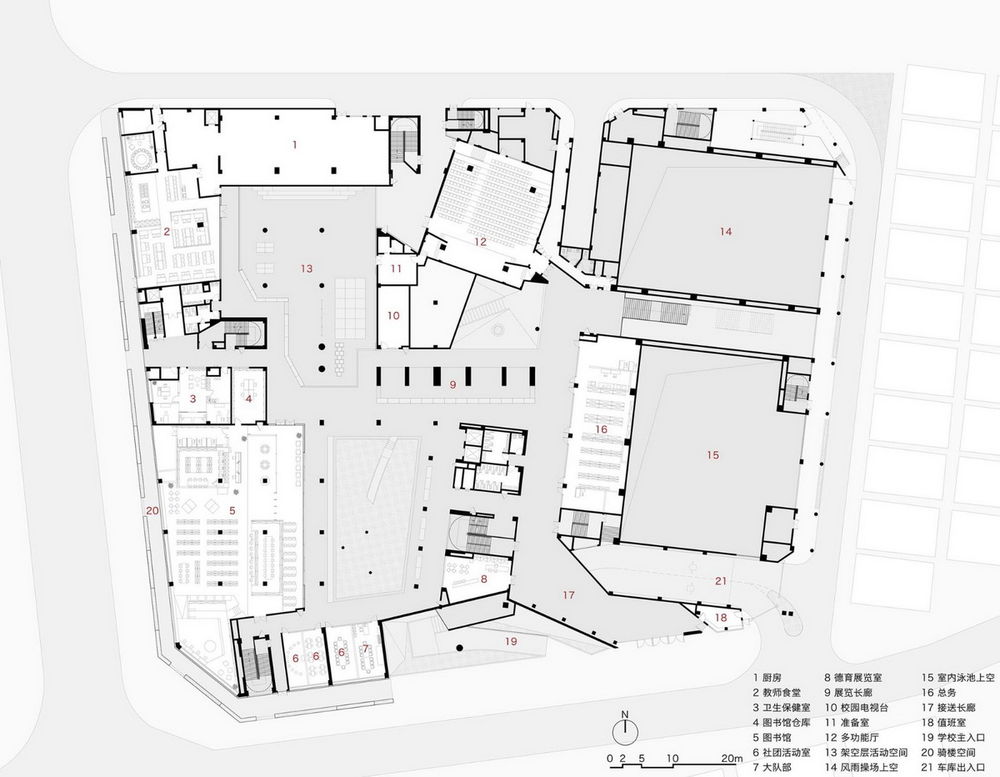 一十一建筑丨深圳福田新沙小学 建筑设计 丨中国深圳