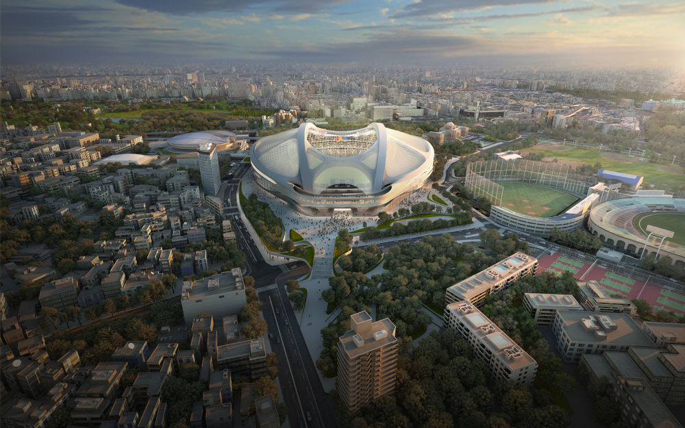 日本新国立体育场——传统与现代的融合