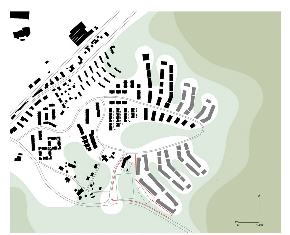 Niederwangen-Ried School and Sports Fields / Büning-Pfaue Kartmann Architekten