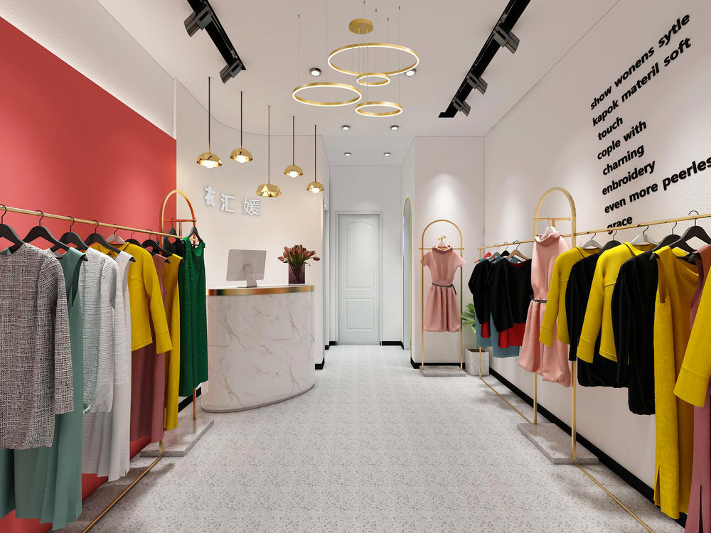 服装店室内图