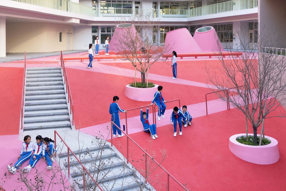 一十一建筑丨深圳福田新沙小学 建筑设计 丨中国深圳