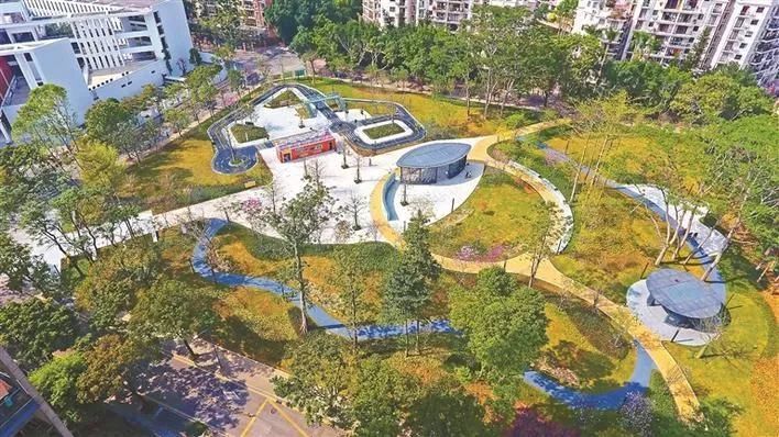 深圳福田区景田北社区公园群 | 首个社区公园群的设计魅力