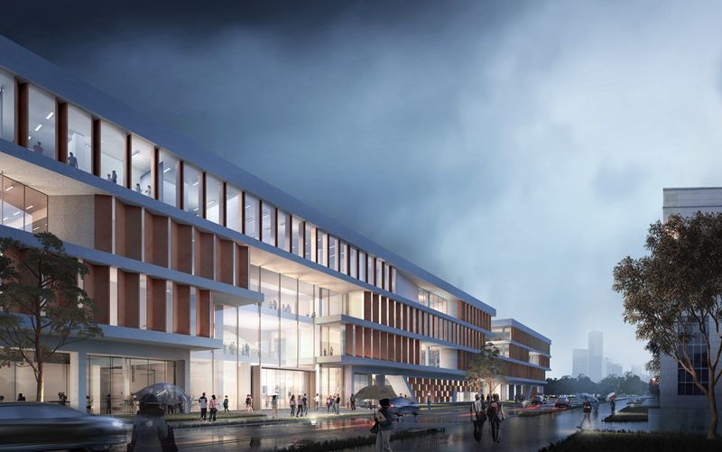 上海交通大学闵行校区智能大楼 | 超长体量科研实验建筑
