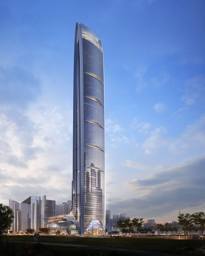 石家庄 450 米地标建筑——天山世界之门设计亮点解读