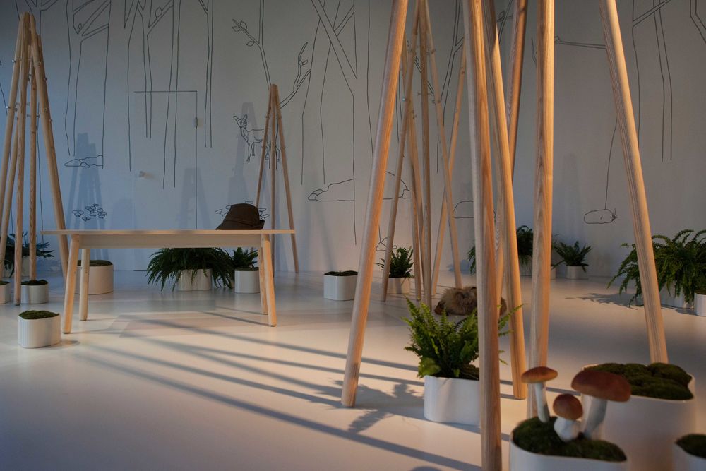 Artek 124º展览设计 | 室内景观的动态互动空间
