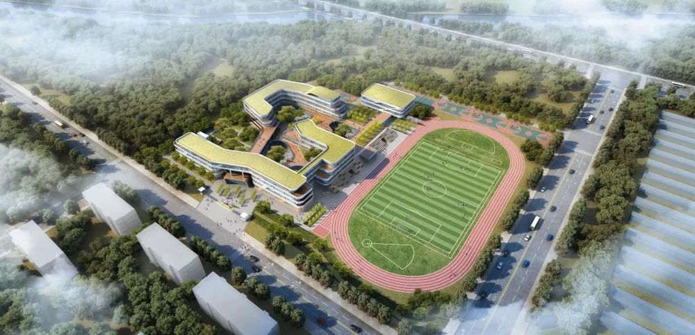 集约化中小学建筑设计 | 以空中平台和垂直布局为例