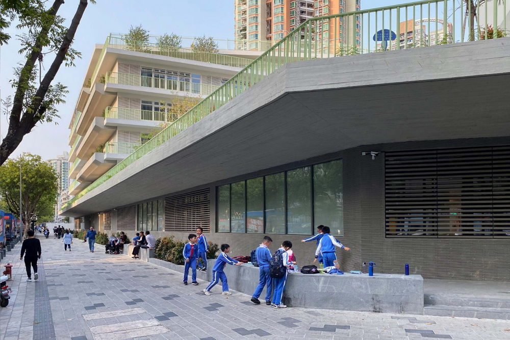 一十一建筑丨深圳福田新沙小学 建筑设计 丨中国深圳