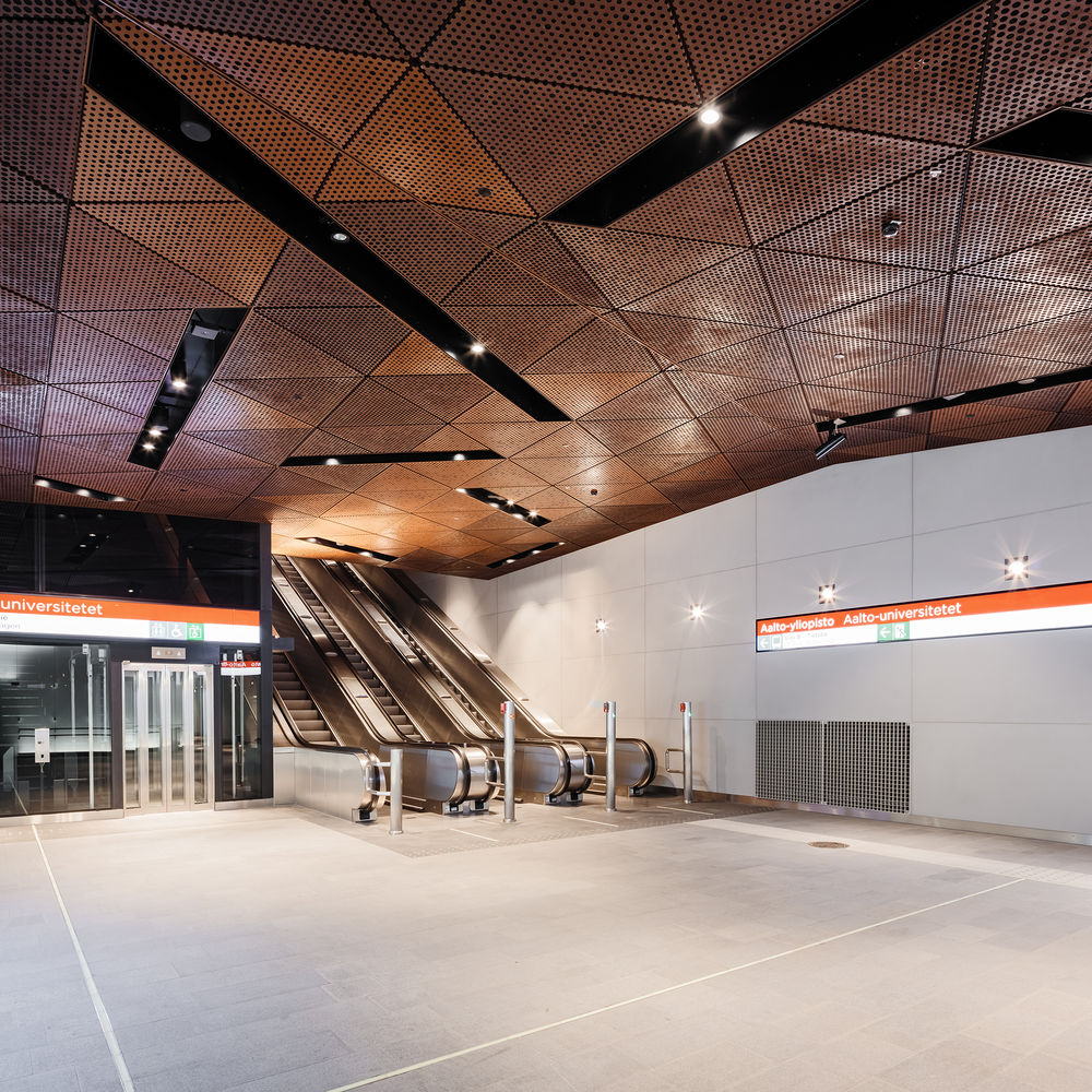 Aalto University Metro Station | ALA Architects