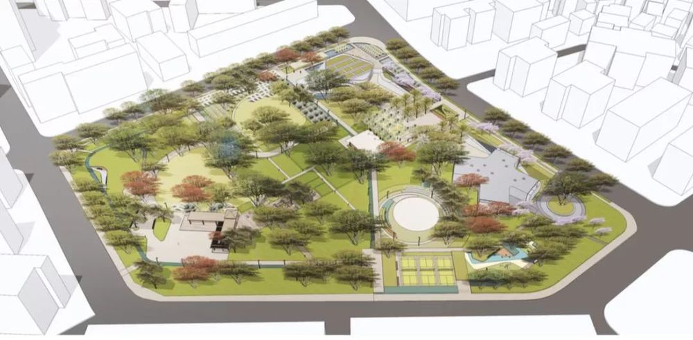 深圳福田区景田北社区公园群 | 首个社区公园群的设计魅力