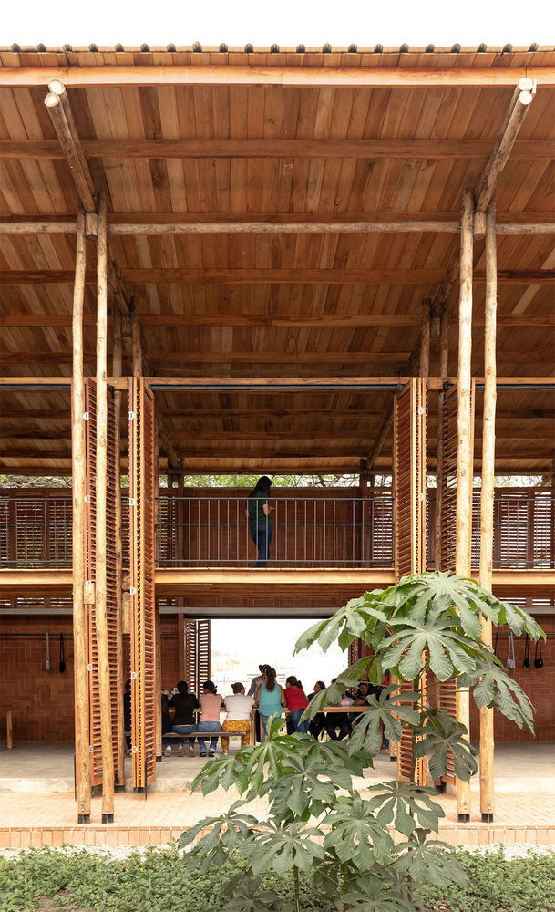 Community Productive Development Center Las Tejedoras / Natura Futura Arquitectura + Juan Carlos Bamba