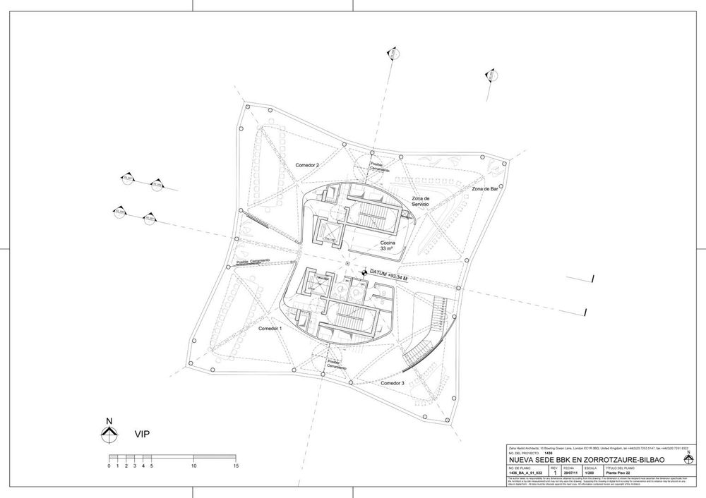 扎哈·哈迪德建筑事务所设计的 BBK 银行总部成为西班牙地标