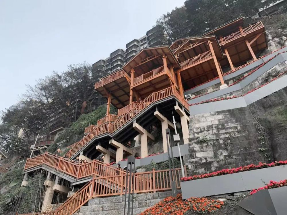 生长在悬崖峭壁上的城市公园——戴家巷崖壁公园