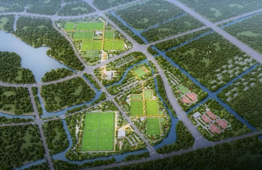 上海市民体育公园一期·足球公园——绿色运动空间创新设计