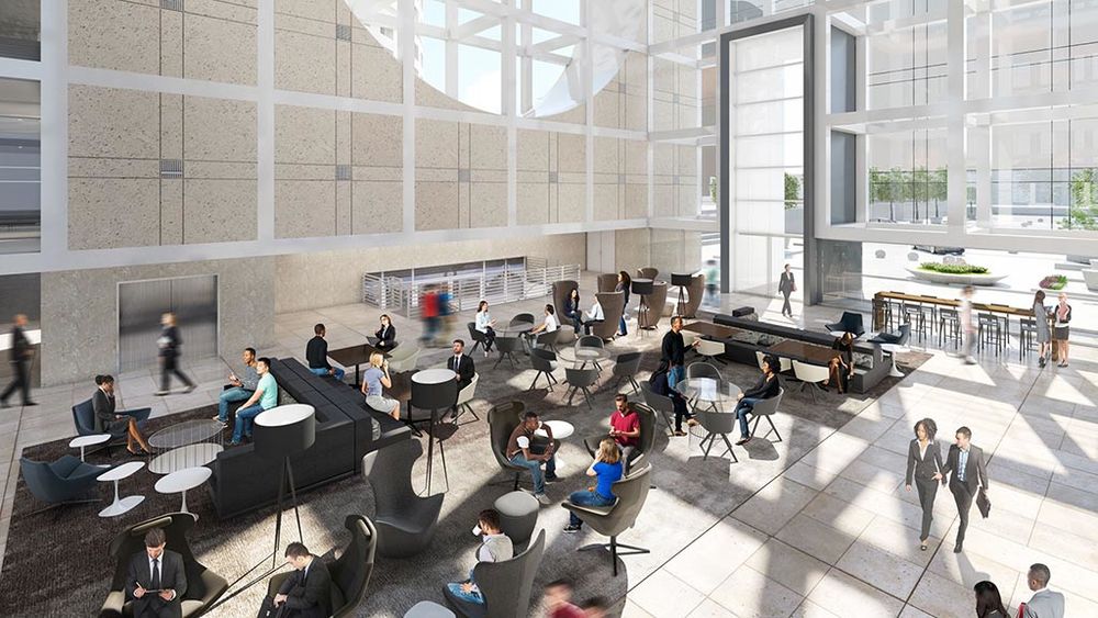 Tampa 地标建筑 Rivergate Tower 翻新升级，打造优雅新入口