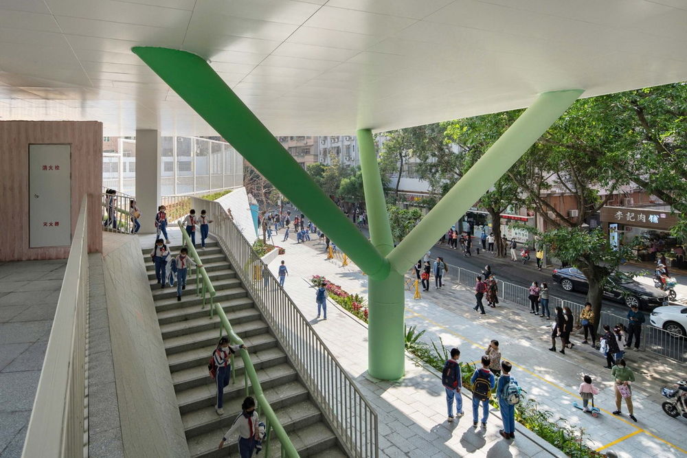 一十一建筑丨深圳福田新沙小学 建筑设计 丨中国深圳