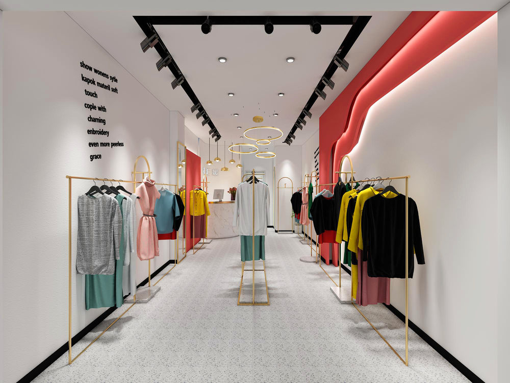 服装店室内图