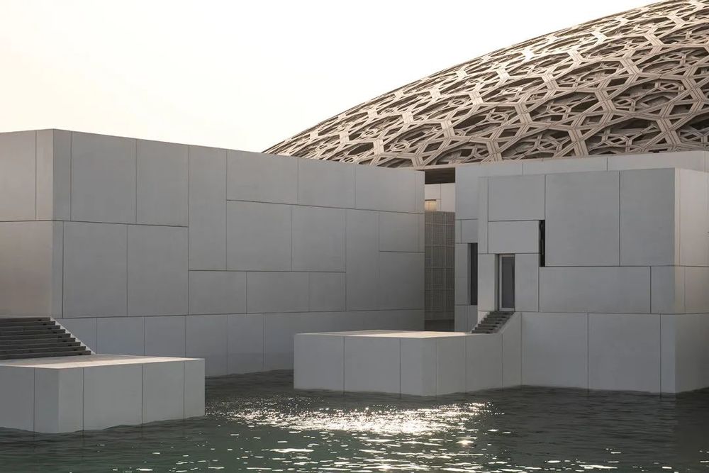 阿布扎比卢浮宫 | 文明交汇的建筑诗篇