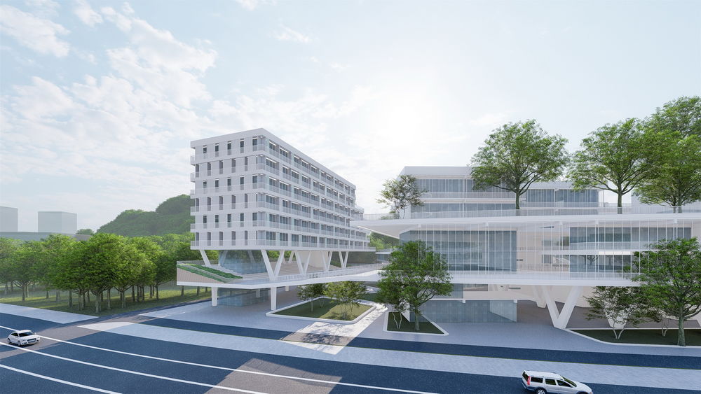 HDD华都设计丨深圳市第三十三高级中学 建筑设计 丨中国深圳