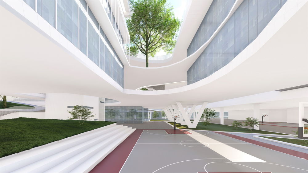 HDD华都设计丨深圳市第三十三高级中学 建筑设计 丨中国深圳